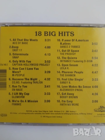 18 Big Hits - матричен диск музика, снимка 2 - CD дискове - 54314618