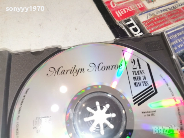 MARILYN MONROE CD-ВНОС GERMANY 0406261901H2E6R, снимка 12 - CD дискове - 54781888