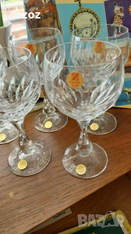 Кристални чаши за вино, снимка 8 - Чаши - 54109795