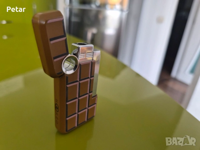S.T. Dupont Hooked CHOC-O, Метална Запалка Газ, снимка 5 - Запалки - 55139181