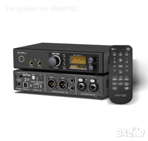 RME ADI 2 PRO FS R Black Edition - КАТО НОВ!!