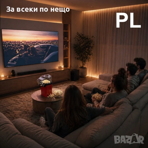 Машина за пуканки с горещ въздух Rosberg R51233A, 1200W Код P2527, снимка 2 - Други - 54803707