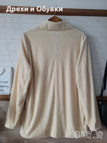 Ново сако блейзър в цвят шампанско , снимка 6 - Сака - 54096464