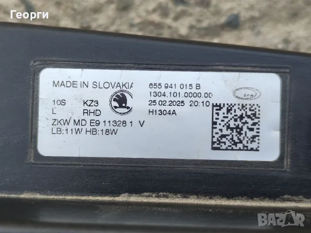 Ляв фар Skoda Kamiq Facelift 2023-2026г., снимка 6 - Части - 55328958