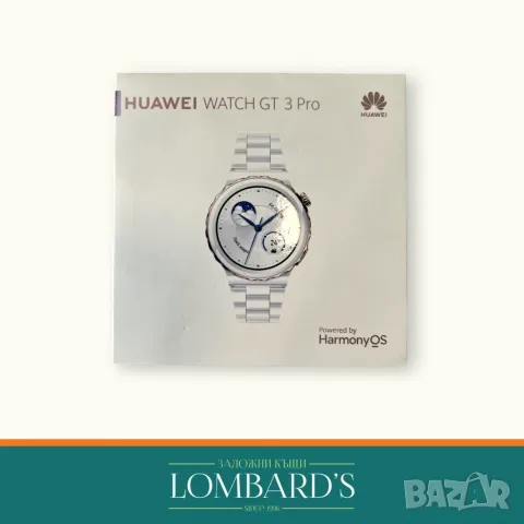Часовник Huawei Watch GT 3 Pro Ceramic, N: 1133960, снимка 2 - Смарт часовници - 55616121