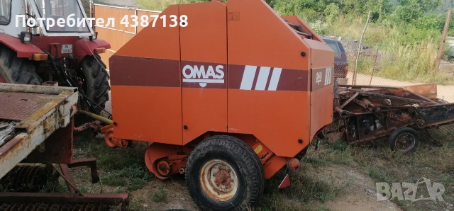 Балопреса Omas, снимка 2 - Селскостопанска техника - 55104546
