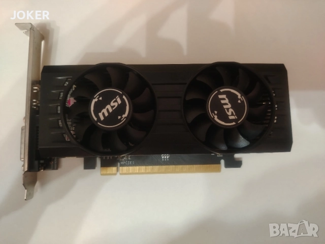 MSI Radeon RX 550 2GB GDDR5 Low Profile OC – Отлично състояние