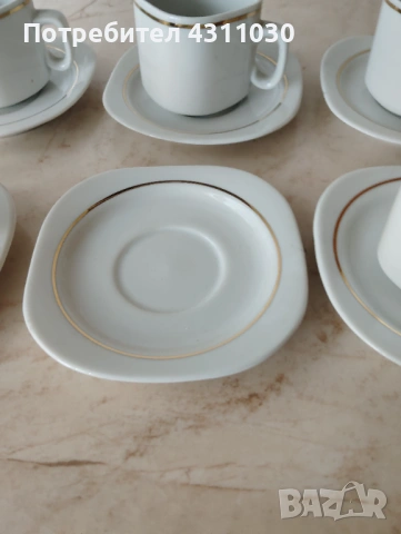 Три български  сервиза чаши за кафе , снимка 11 - Чаши - 54214526