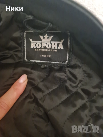 Мъжко яке от висококачествена агнешка кожа, снимка 7 - Якета - 54358980