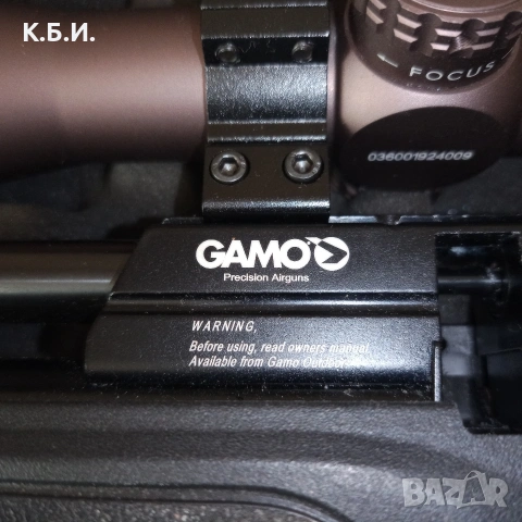 ПРОДАВАМ ПЦП ВЪЗДУШНА ПУШКА GAMO FHOX 4,5мм - 0,177 , снимка 5 - Въздушно оръжие - 54744221