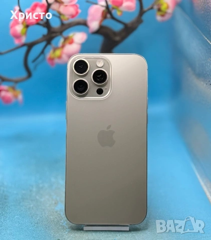 Apple iPhone 16 Pro Max, 256GB, 5G, Natural Titanium , снимка 3 - Apple iPhone - 54757966