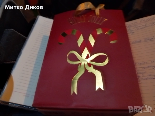 Декоративна коледна саксия с елен нова, снимка 2 - Коледни подаръци - 54641623