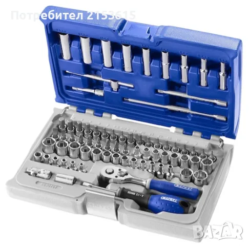 EXPERT BY FACOM 1/4 гедоре /гидория 73части къси дълги вложки камъни комплект, снимка 2 - Гедорета - 55534797