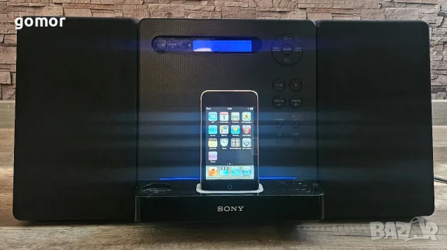 Sony CMT-LX30iR микро Hi‑Fi система с CD, USB, iPod док, радио и колони, снимка 3 - Аудиосистеми - 55473235