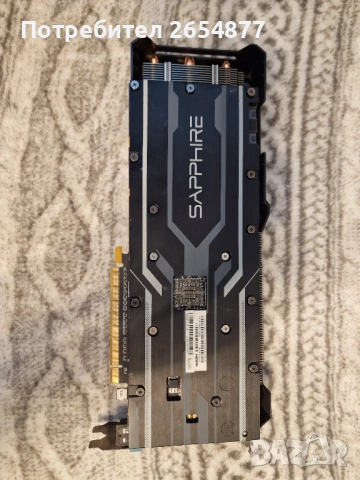 Видеокарта Saphire Nitro R9 390 8GB, снимка 2 - Видеокарти - 54815810