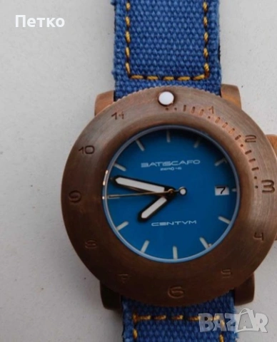 Batiscafo Aqua Blue Dial 45, снимка 2 - Мъжки - 54675009