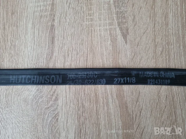 Вътрешна гума Hutchinson Standard Road, Presta 60mm, 700C, 28", снимка 2 - Части за велосипеди - 55474352