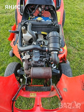 ДИЗЕЛОВА ТРАКТОРНА КОСАЧКА KUBOTA GR 1600. ПЕРФЕКТНА , снимка 12 - Градинска техника - 54402410