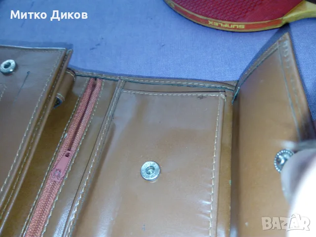 Портфейл Пеперуда 130х95мм естествена кожа, снимка 8 - Портфейли, портмонета - 55573379
