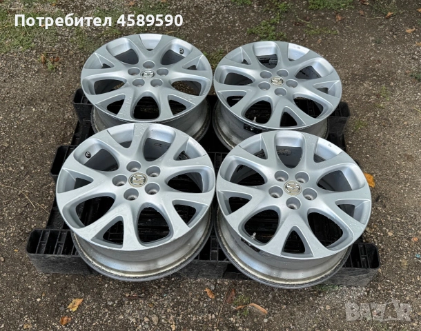 4бр.Алуминиеви джанти 18цола 5x114.3+ДАТЧИЦИ за Mazda,Kia,Hyundai