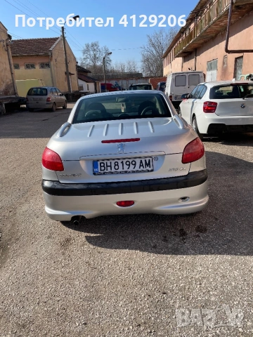 Peugeot 206 cc, снимка 2 - Автомобили и джипове - 54658382