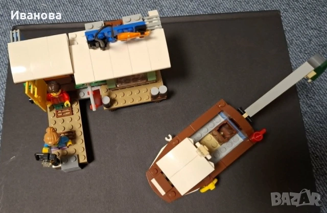 Конструктор LEGO Creator 3 в 1 /31093/ Riverside Houseboat, снимка 11 - Конструктори - 55188795