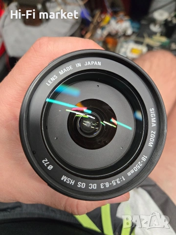 Sigma 18-250 OS HSM за CANON, снимка 2 - Обективи и филтри - 54901640