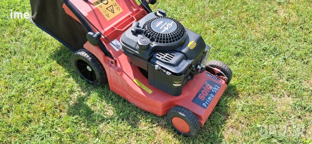 Бензинова косачка НОМЕР 42. Solo Primo. Четиритактов двигател на Briggs&Stratton. 39 см. ширина..., снимка 13 - Градинска техника - 54693762
