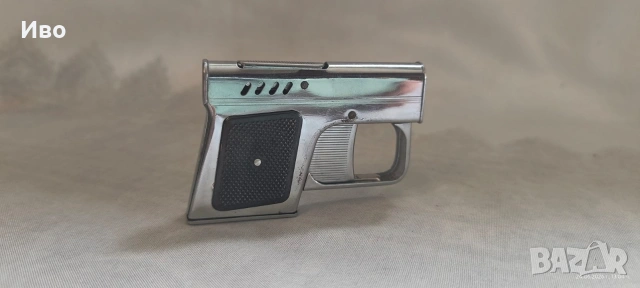 Ретро бензинова запалка „Pistolet“ (Făgăraș) – Соц сувенир, Нова / Перфектна!, снимка 5 - Колекции - 55059073