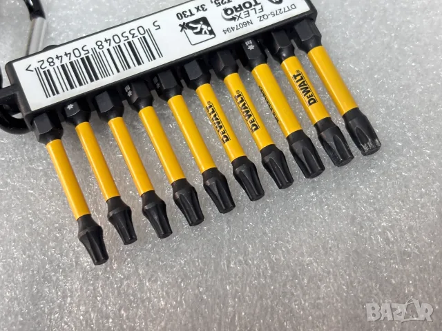 2 Комплекта ударни битове с карабинер DeWALT - 20 части, снимка 6 - Отвертки - 55644213