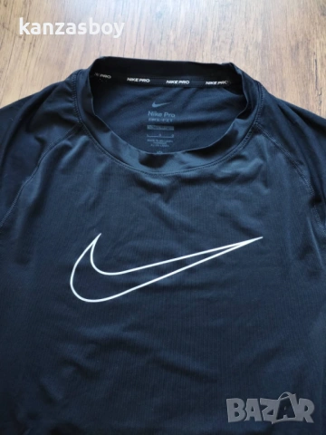 Nike Pro Dri-FIT - мъжка фитнес тениска КАТО НОВА Л, снимка 3 - Тениски - 54044407