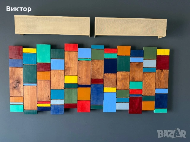 Масивно пано от жълт бор