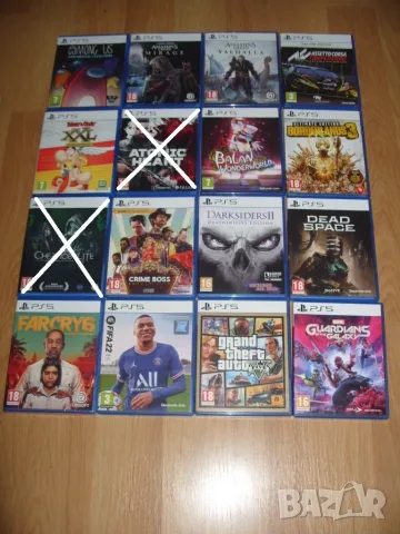 Игри за PlayStation 5, PS5 Част 1 - 15 € / 29,34лв за брой