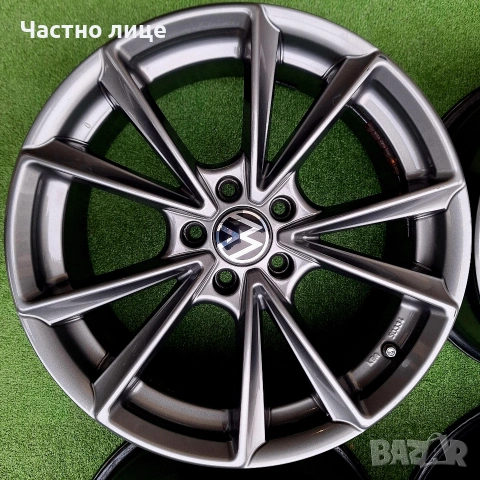 Продавам 4бр 18-ки джанти за Фолксваген Пасат, Тигуан, Шаран, Голф , снимка 3 - Гуми и джанти - 53951132