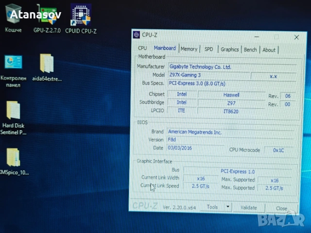 Gigabyte Z97X Gaming 3, снимка 8 - Дънни платки - 54574417