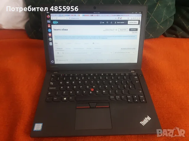 Thinkpad X270 (Със две батерии, вътрешна и външна, 9-12 часа работа), снимка 4 - Лаптопи за работа - 55508880