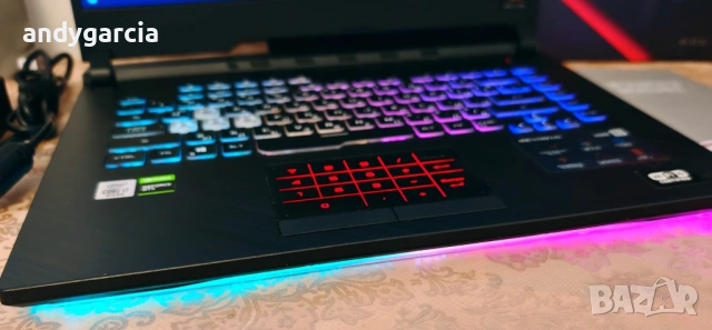 ASUS ROG STRIX G15/ NVidia GTX 1660ti 6GB/Core i7-10750H/16GB RAM/512G SSD/15.6 144Hz FHD IPS, снимка 12 - Лаптопи за игри - 54018651