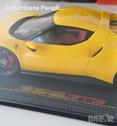 BBR Ferrari 296 GTB 1/18 метална количка , снимка 4 - Колекции - 54170733