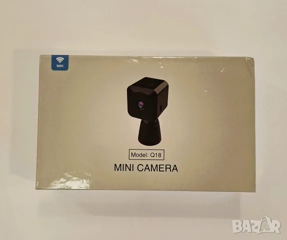 Мини 4k HD Wi-Fi Камера Q18 акумулаторна