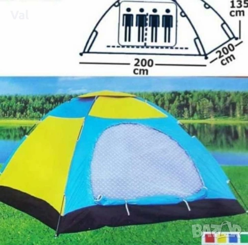 Палатка Muhler 220x220xH130см. или 220х300хH160см, снимка 8 - Палатки - 54774268