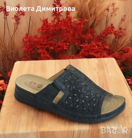 Дамски летни чехли Езел, модел 550, снимка 2 - Чехли - 55138221