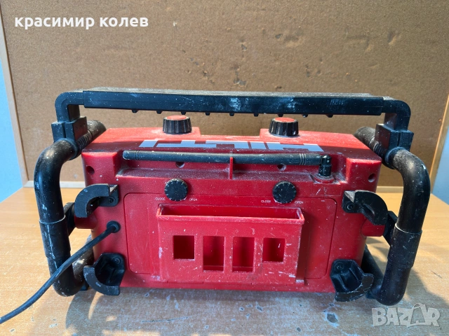 строително радио "HILTI"/USB ,SD,AUX/, снимка 8 - Радиокасетофони, транзистори - 55018223
