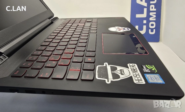 Legion Y520-15IKBN i5 7300HQ/16GB/256SSD/1TB HDD/GTX 1050ti-4GB/FHD/Подсветка, снимка 7 - Лаптопи за игри - 54953207