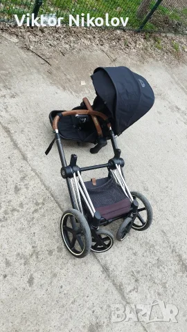 Комплект Cybex Priam 4 летен и зимен кош, Cybex дъждобран Пловдив, снимка 7 - Детски колички - 55363387