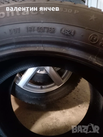 205 55 17 зимни Continental/Michelin, снимка 3 - Гуми и джанти - 54245650