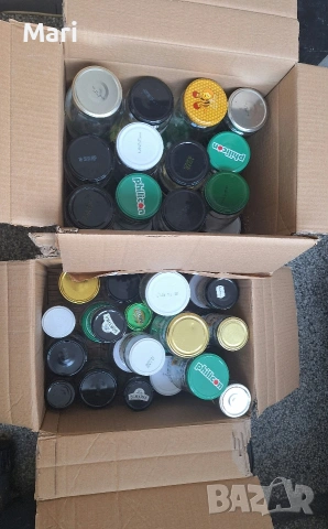 Подарявам буркани и бутилки 
