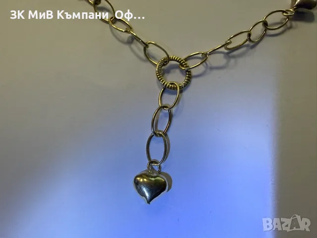 Златен дамски синджир с топче - 5.03гр. - 14к., снимка 2 - Колиета, медальони, синджири - 55582774