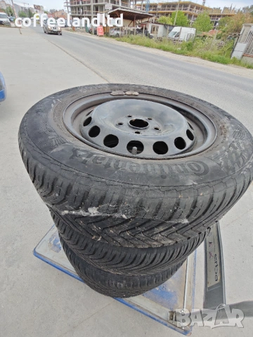 Гуми с джанти 4 бр 195-65-15 VW, снимка 4 - Гуми и джанти - 54618552