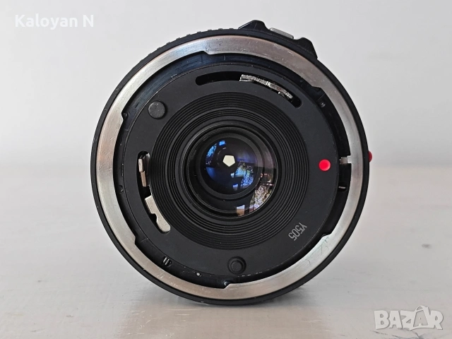 Комплект тяло Canon EF (The Black Beauty) и обектив Canon FD 35-70mm f/3.5-4.5, снимка 9 - Фотоапарати - 54549537