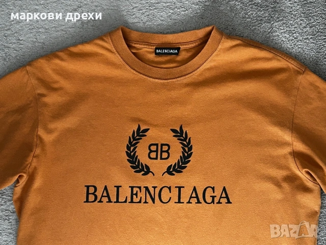 Balenciaga t shirt S, снимка 6 - Тениски - 54901190